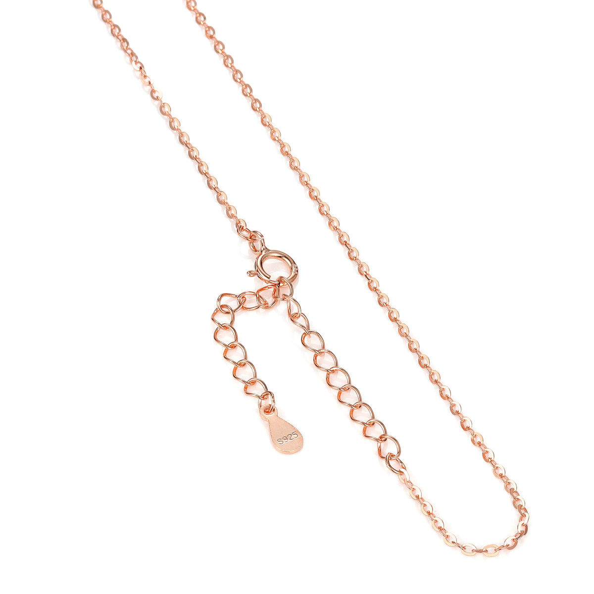 REDheart Custom 925 Sterling Silver Thin Chain Italy Link Adjustable Box Cross Singapore Gold Plated Necklace Fine Jewelry