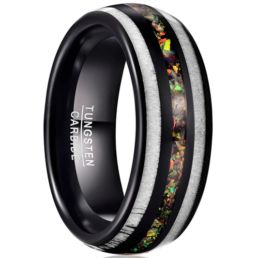 NEWLiFE REBEL Dusk Wave Tungsten Ring