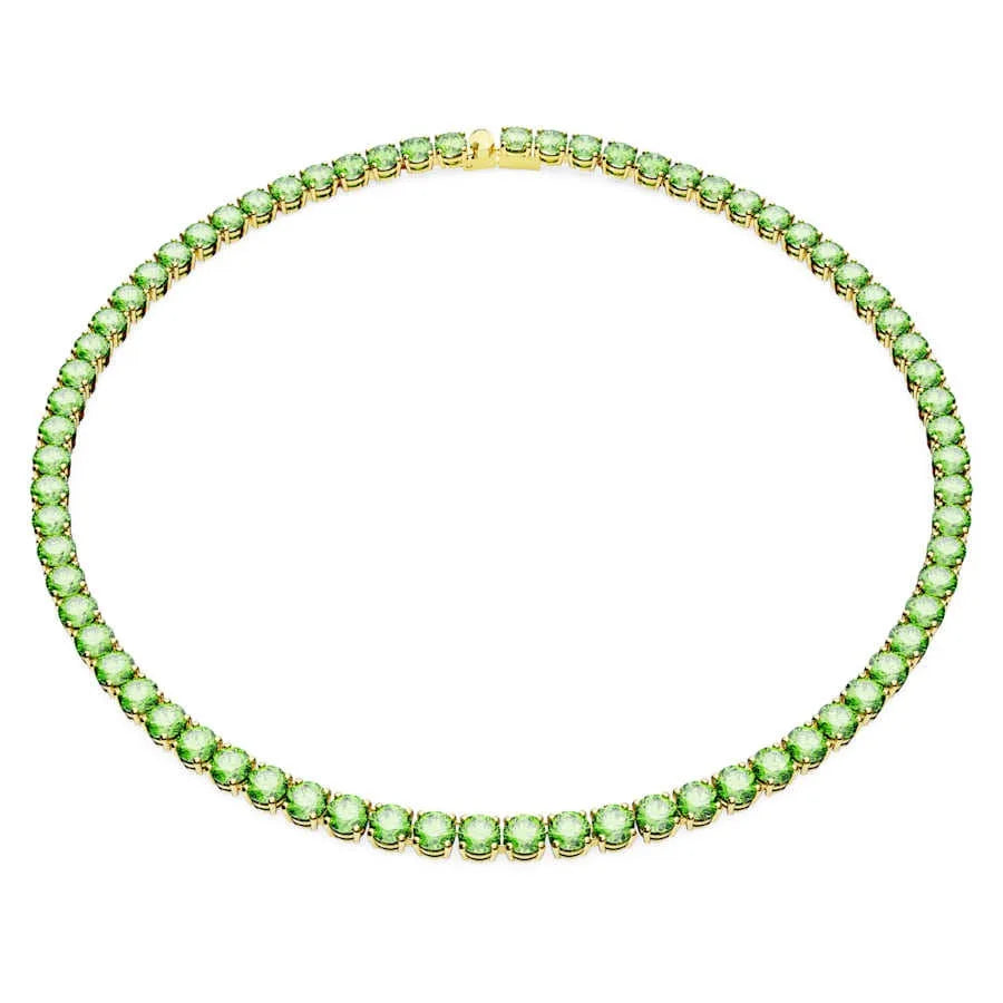 XOTICA Austrian Matrix Tennis Series High-Quality Round Crystal Jewelry Set, Jewelry