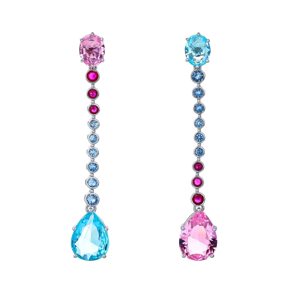 MUSHAN Jewelry Factory 925 Sterling Silver Tassel Earrings and Pendants Women Light Luxury and High End Silver Jewelry