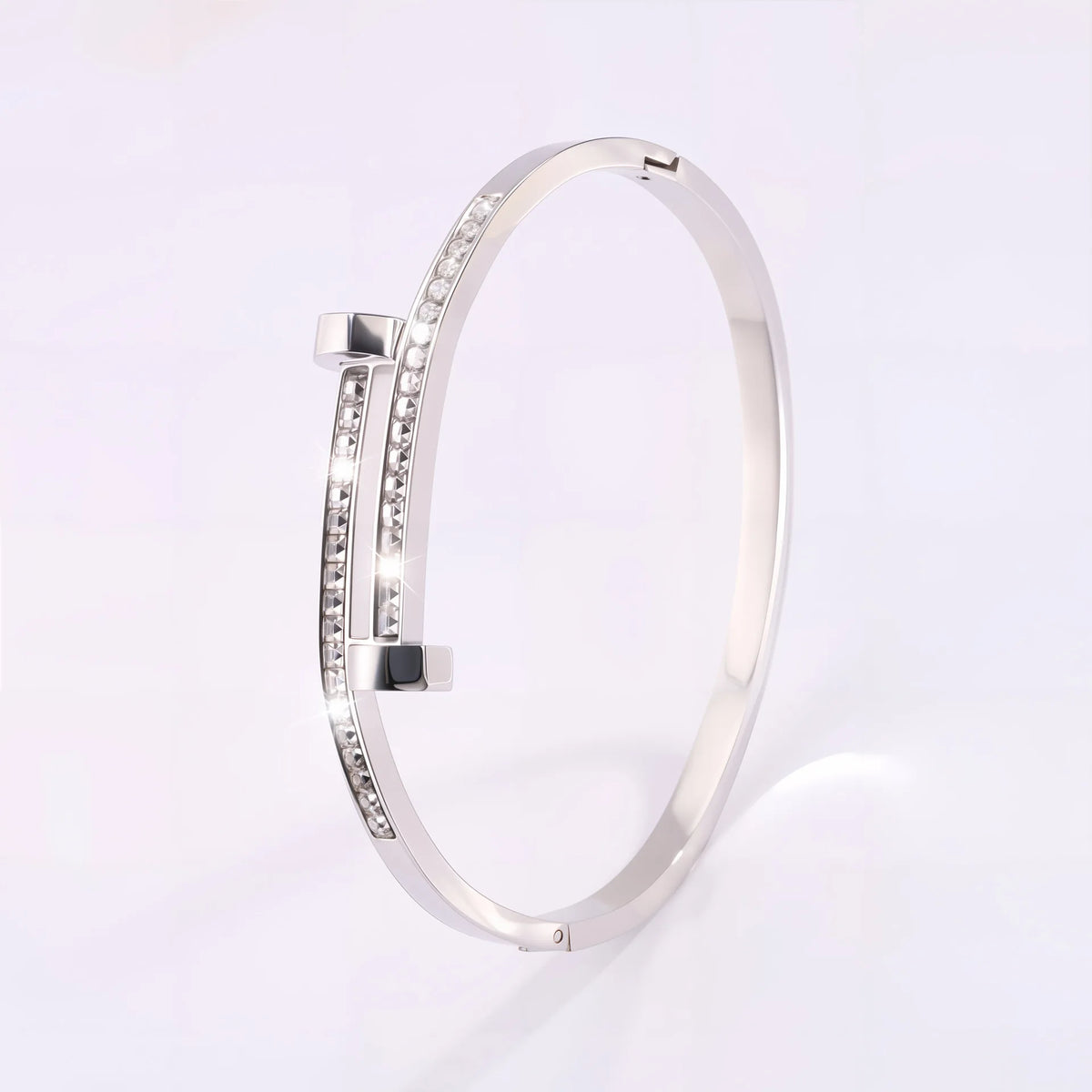 REBEL Stainless Inoxydable Stainless Steel 18K Gold Plated Roman Women Fashion Jewelry Bracelets Bangles