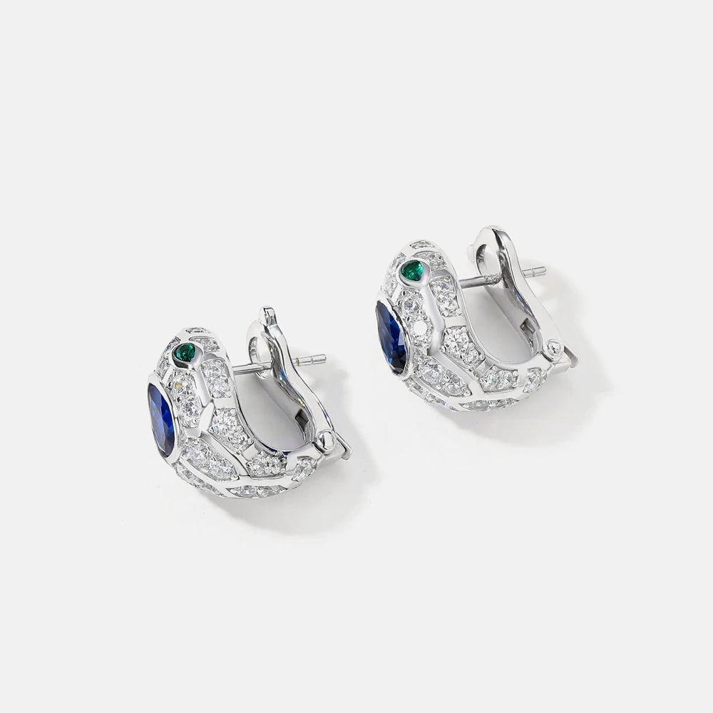 MUSHAN Jewelry Factory 925 Sterling Silver Earrings Light Luxury and High End Earrings Women High End Cross Border Bestsellers