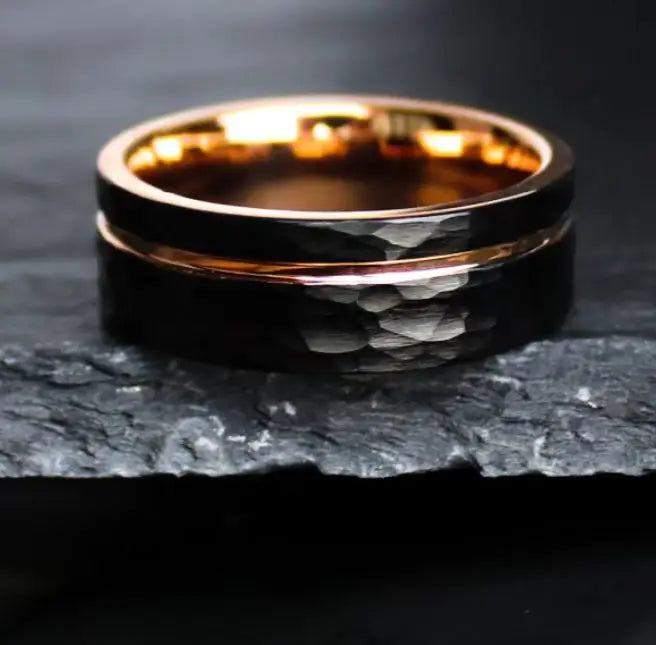 OBE New Arrival Hot Selling 8 mm New Womens  Tungsten Carbide Emerald Rings