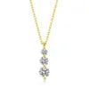 S&S 925 Silver Minimalist Jewellery Set | Necklace, Earrings & Ring