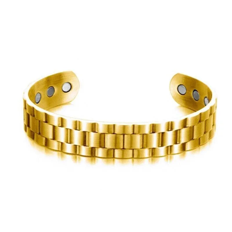 New Arrivals Wristband Copper Bracelets for Men Women Open Energy Magnetic Therapy Bangle Bracelet