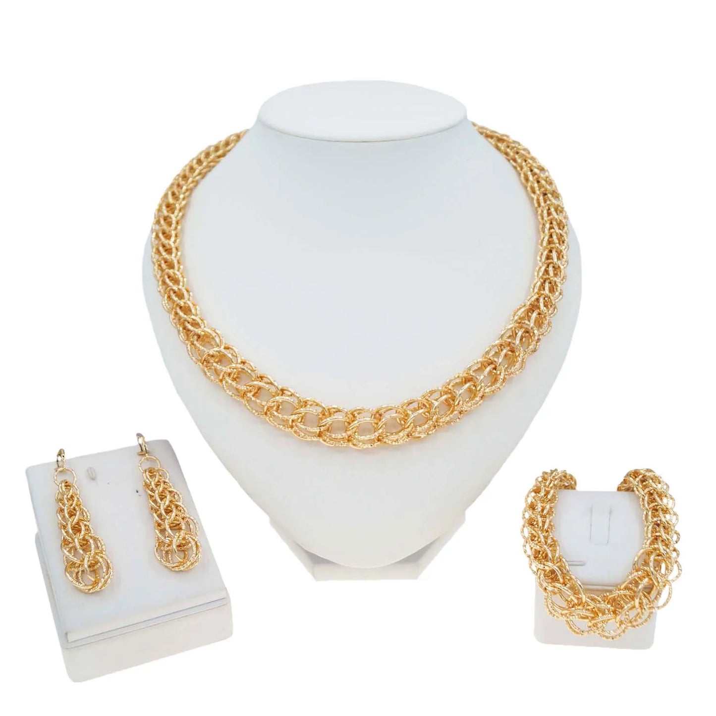 Zhuerrui Italiano Gold Designs Women Jewellery Set Party Fine Costume Jewelry Set Luxury Big Necklace Jewellery Sets HM2405819