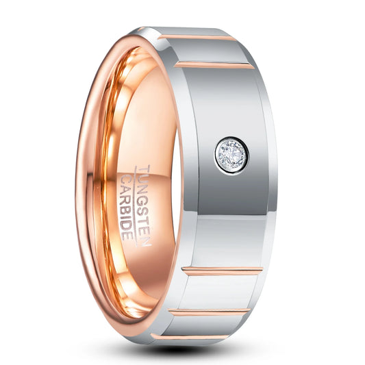 NEWLiFE REBEL Dawn Echo Tungsten Ring