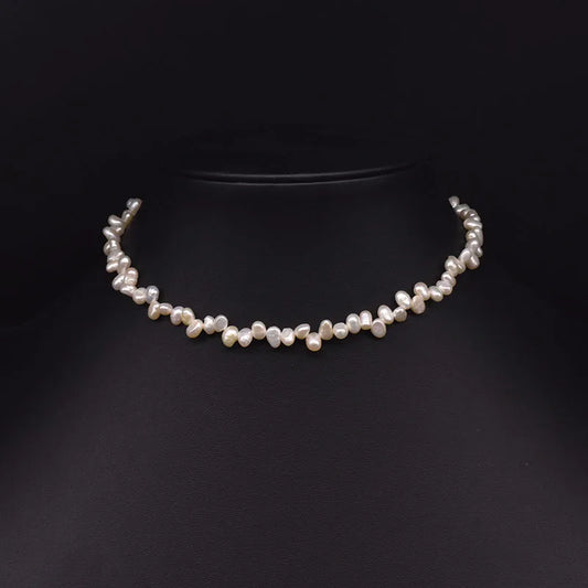 Natural Freshwater Irregular Shape Pearl Necklace Romantic Sentiment Gifts Necklaces for Women 2020 Jewelry