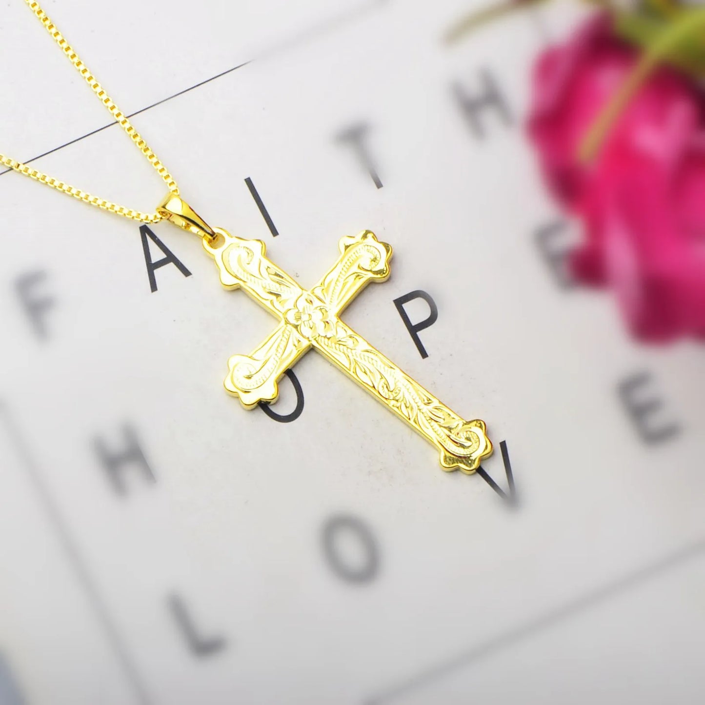 Aobao Wind Hawaii Beach Explosion Copper Alloy Opal Flower Vintage Women's Party Pendant Necklace Cute Style Wholesale