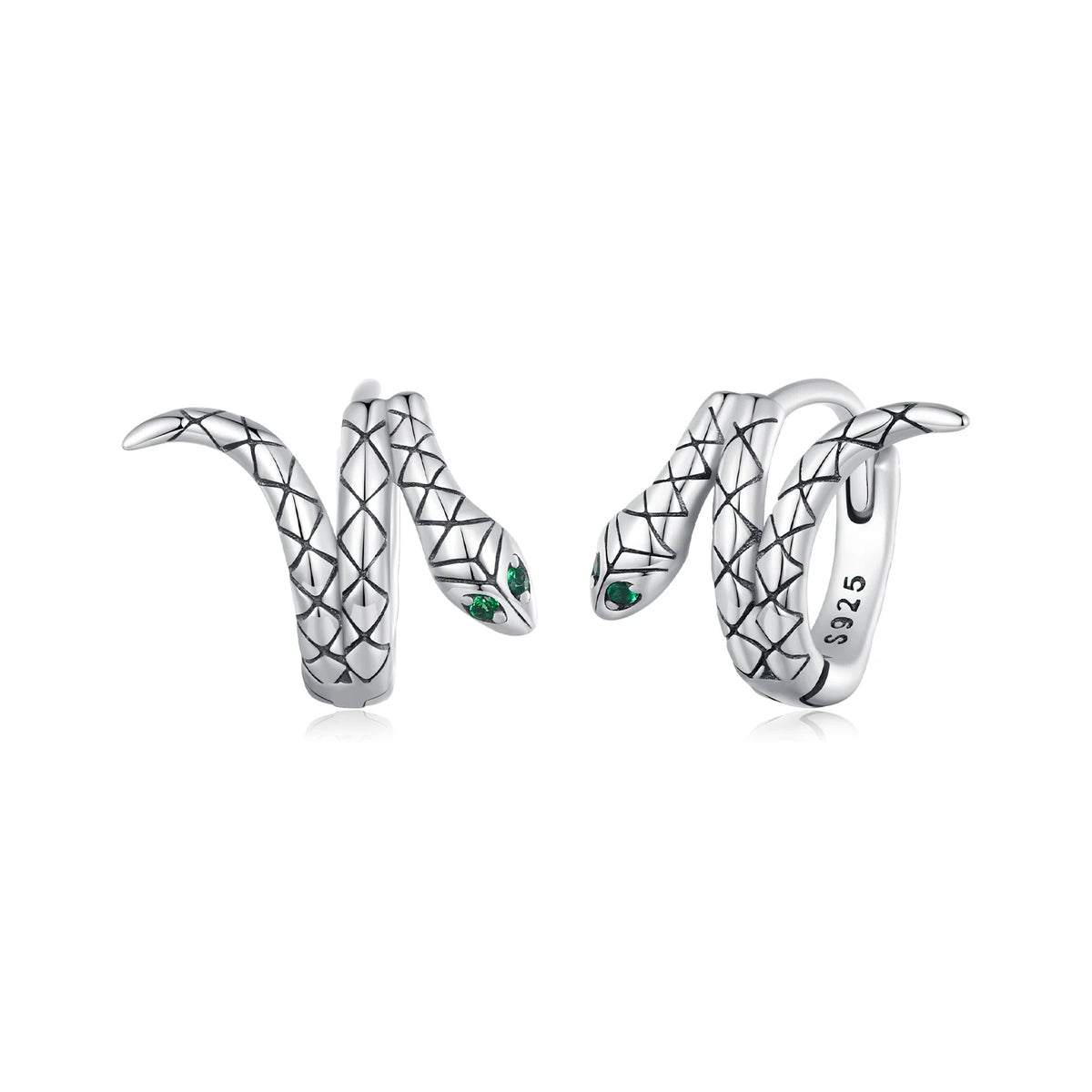 S&S 925 Silver CZ Stud & Clip-on Earrings | Micro-Set Zirconia | Platinum-Plated | Multi-Style