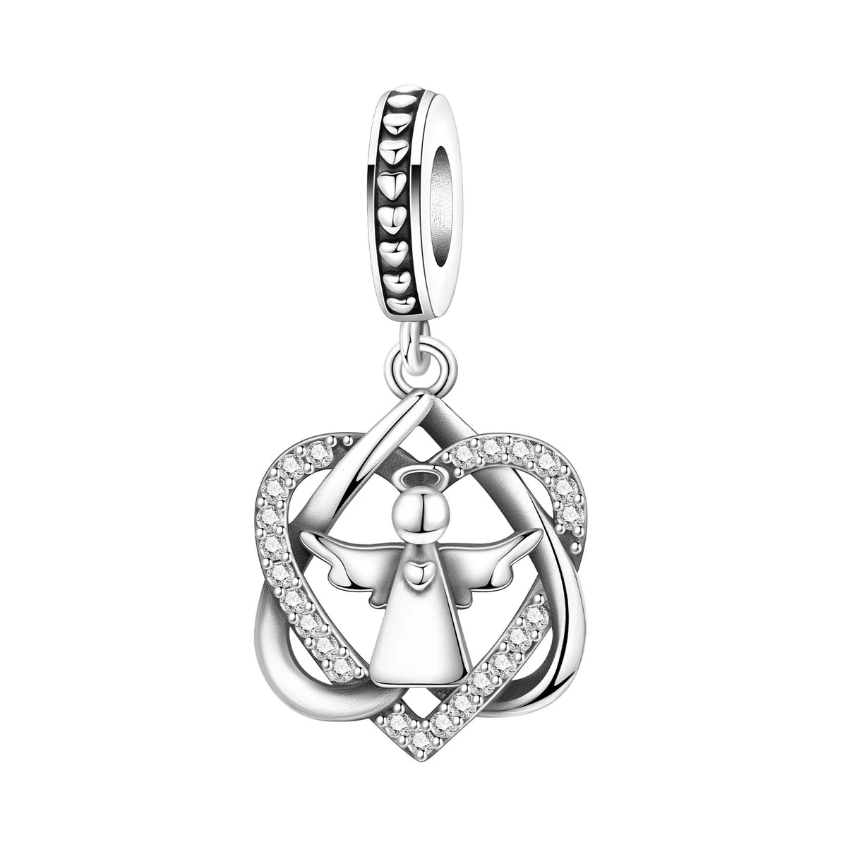 S&S Love-Themed Charm Pendant Collection | Silver Plated Alloy | 16 Designs | Bracelet & Necklace Charms | S&S Collection