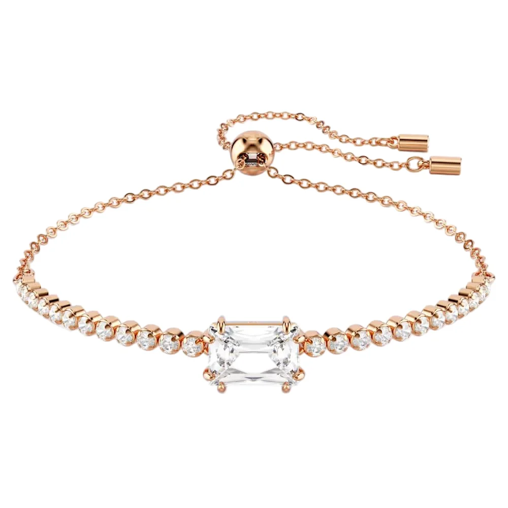 S&S Elegant High-grade Copper Bangle Zircon Smooth Polished Surface Women's Vintage Style Perfect Choice for Banquets Anniversary
