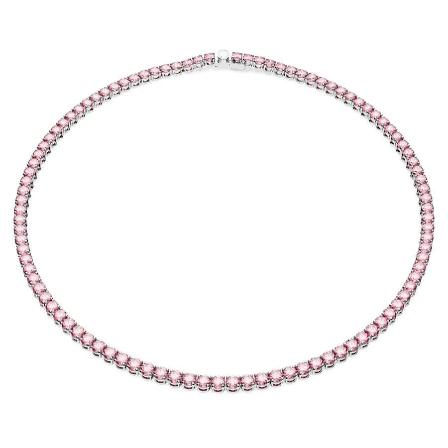 XOTICA Austrian Matrix Tennis Series High-Quality Round Crystal Jewelry Set, Jewelry