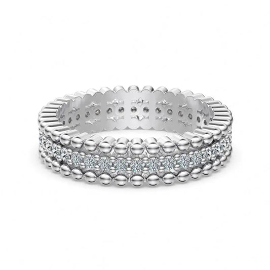 NEWLiFE REBEL Skyline Trace 925 Silver Ring