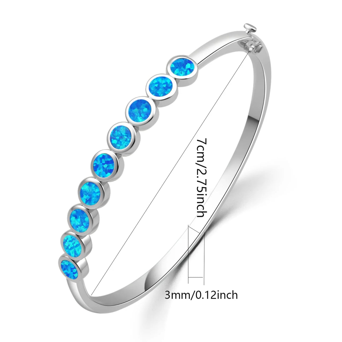 Modern Brass Minimalist Ocean Opal Ring-Hawaiian Design Bulk Jewelry Supplier