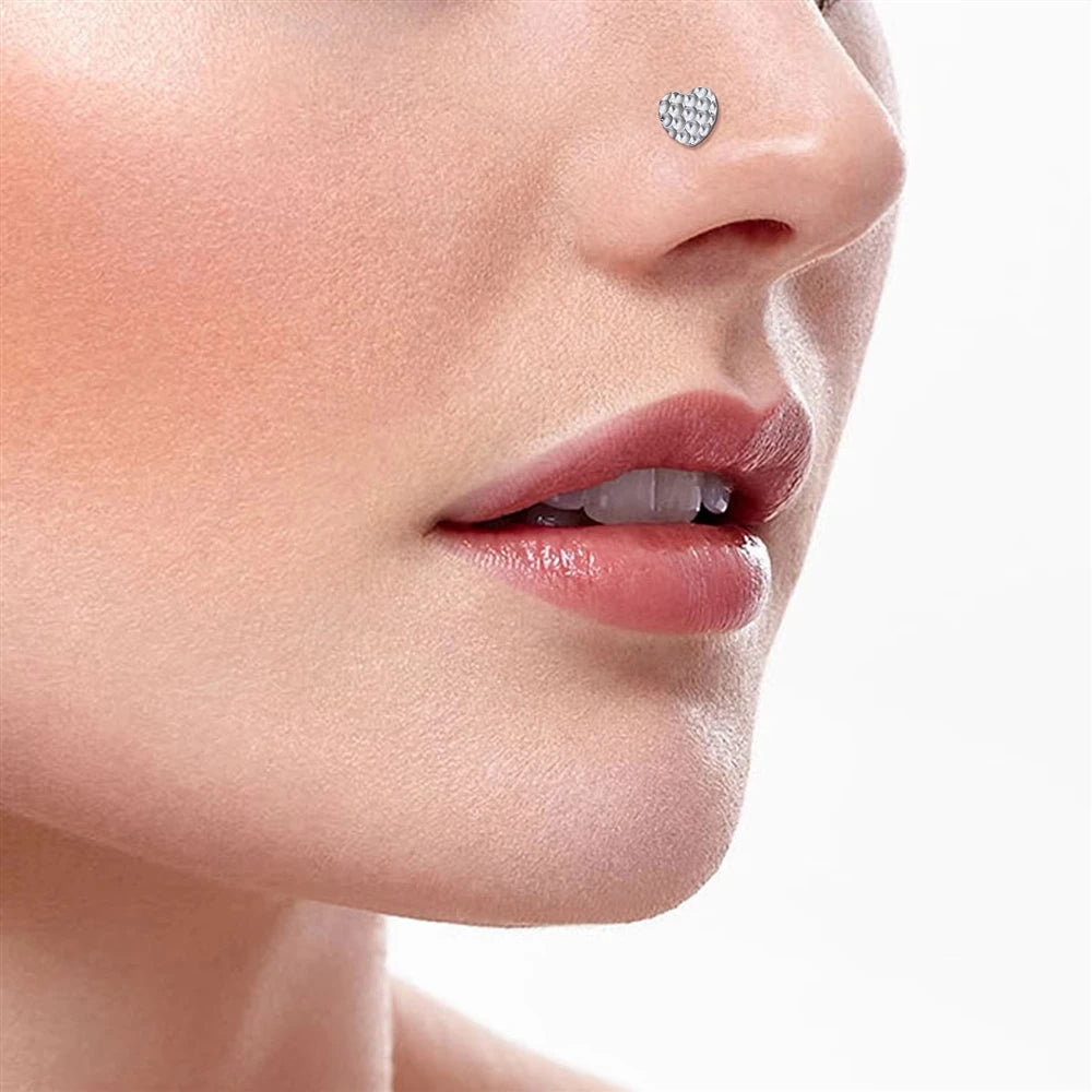 ASTM F136 Titanium 16G Various Styles Ear Nose Studs Labret Lip Earrings Cartilage Tragus Helix Lobe PVD Plated Piercing Jewelry