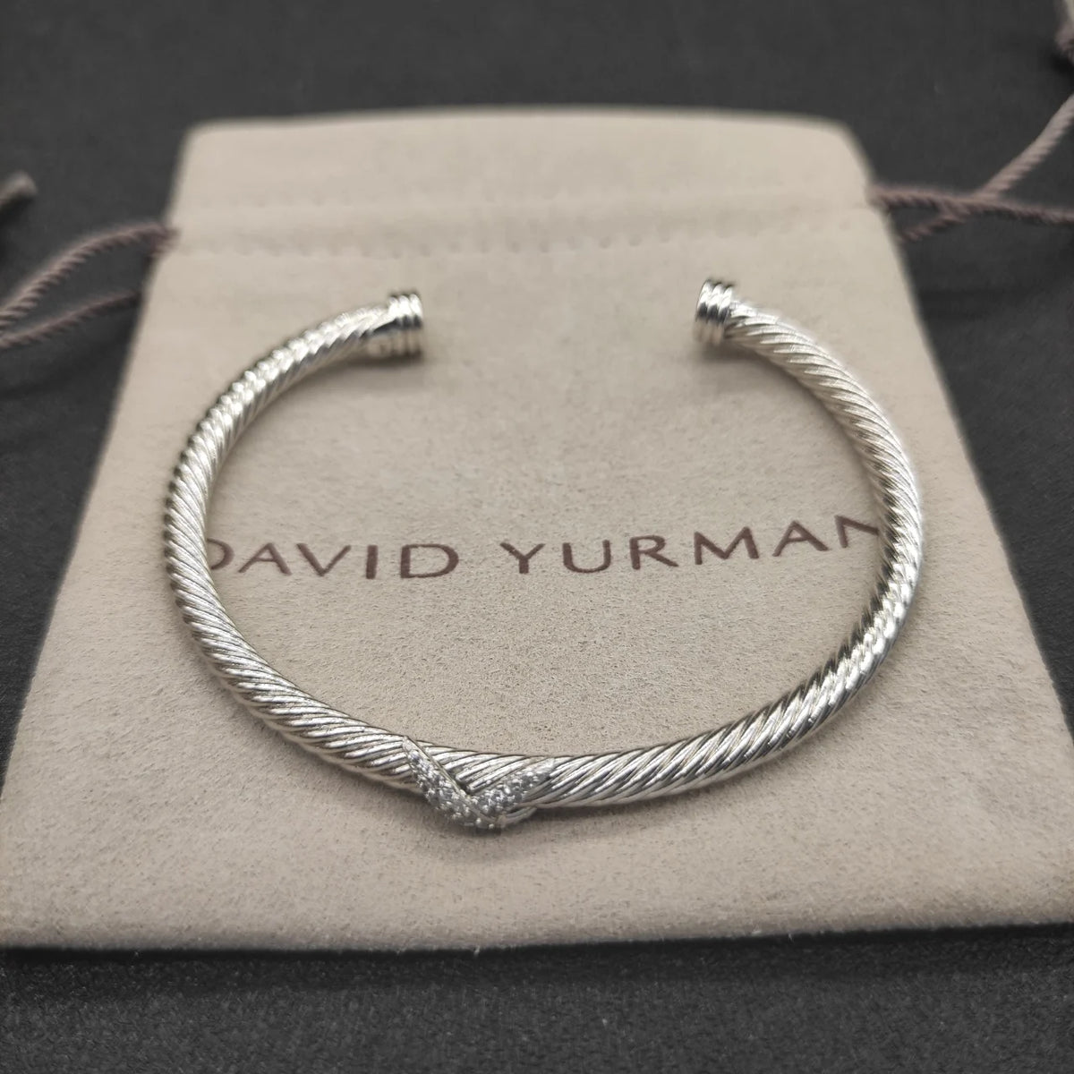 FASHIONISTA DY High-Quality 4mm Gold-Plated Diamond-Set Bracelet, Unisex Silver-Plated Diamond-Set Bracelet, Jewelry