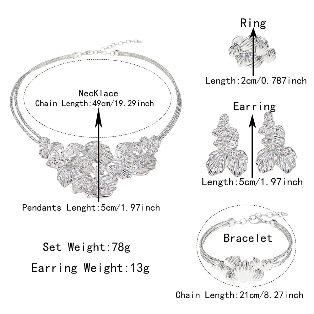 Zhuerrui Italiano Gold Designs Women Jewellery Set Party Fine Costume Jewelry Set Luxury Big Necklace Jewellery Sets X0007930