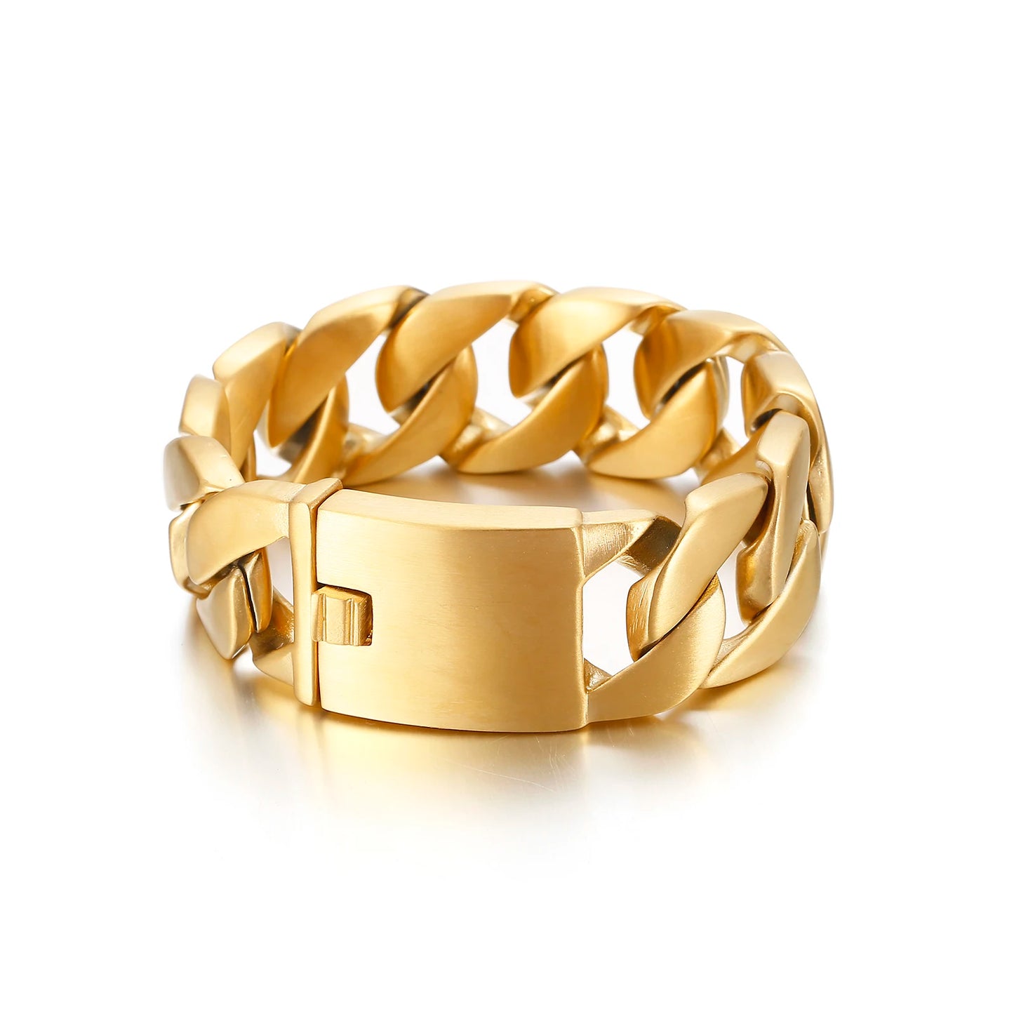 KALEN Stainless Steel Fashion Bruched Charm Male Bracelet