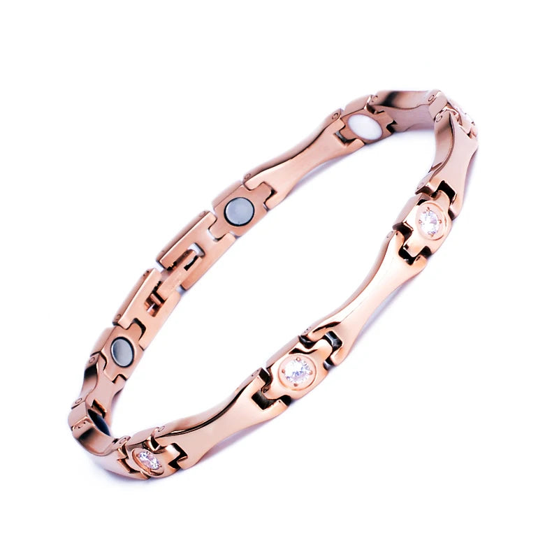 NewLife - Magnetic Stainless Steel Statement Bracelet