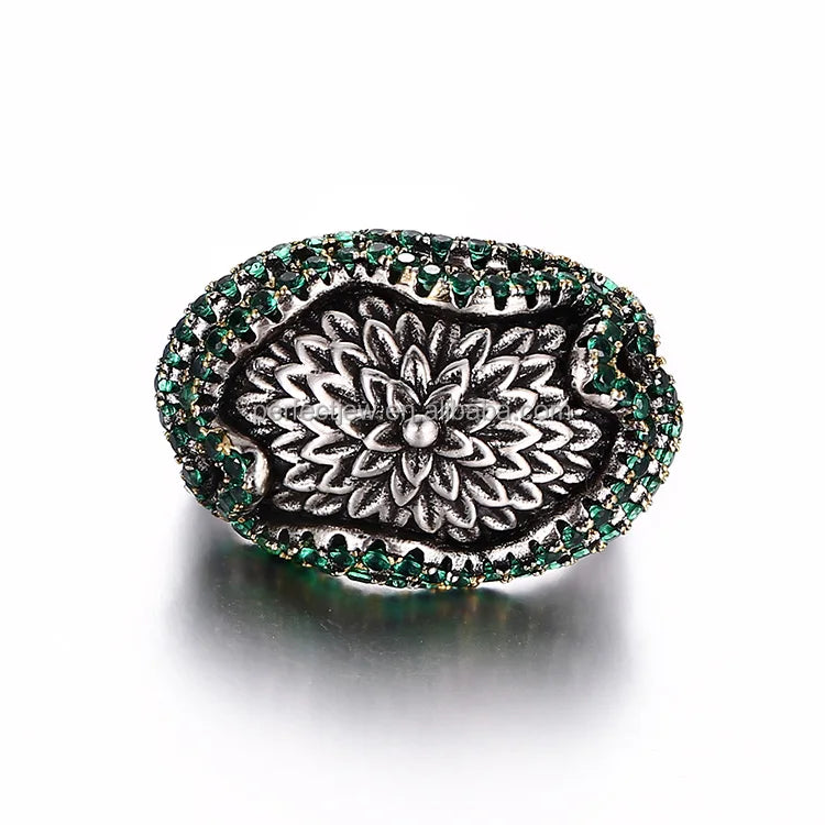 Handmade Spinel  925 Sterling Silver Rings Jewelry