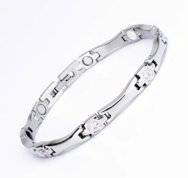 NewLife - Magnetic Stainless Steel Statement Bracelet