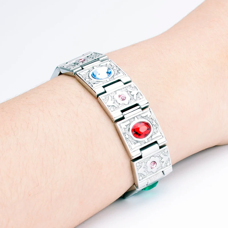 Wholesale Unisex Bio Magnetic Bracelet Crystal Stainless Steel and Titanium Health Jewelry for Weddings and Gifts