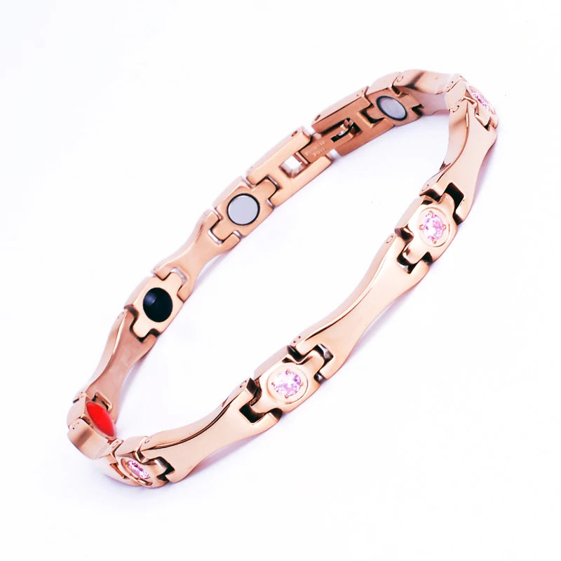 NewLife - Magnetic Stainless Steel Statement Bracelet