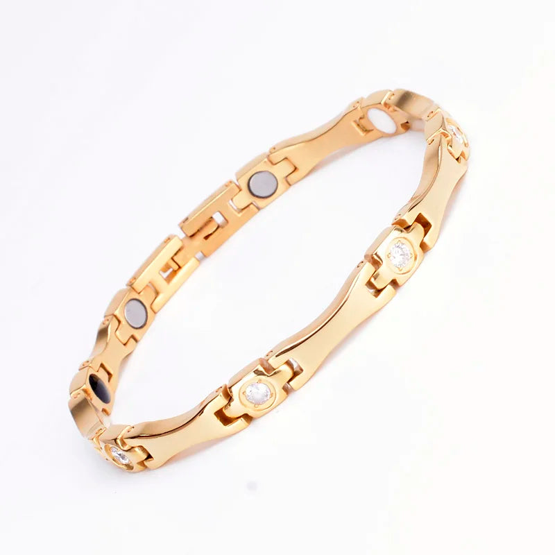 NewLife - Magnetic Stainless Steel Statement Bracelet
