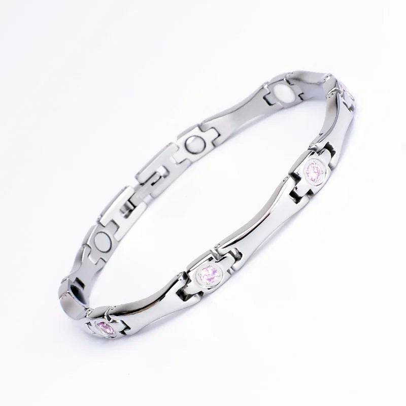 NewLife - Magnetic Stainless Steel Statement Bracelet