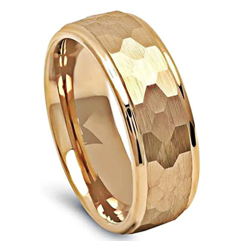 OBE New Arrival Hot Selling Men Black Tungsten Carbide Ring