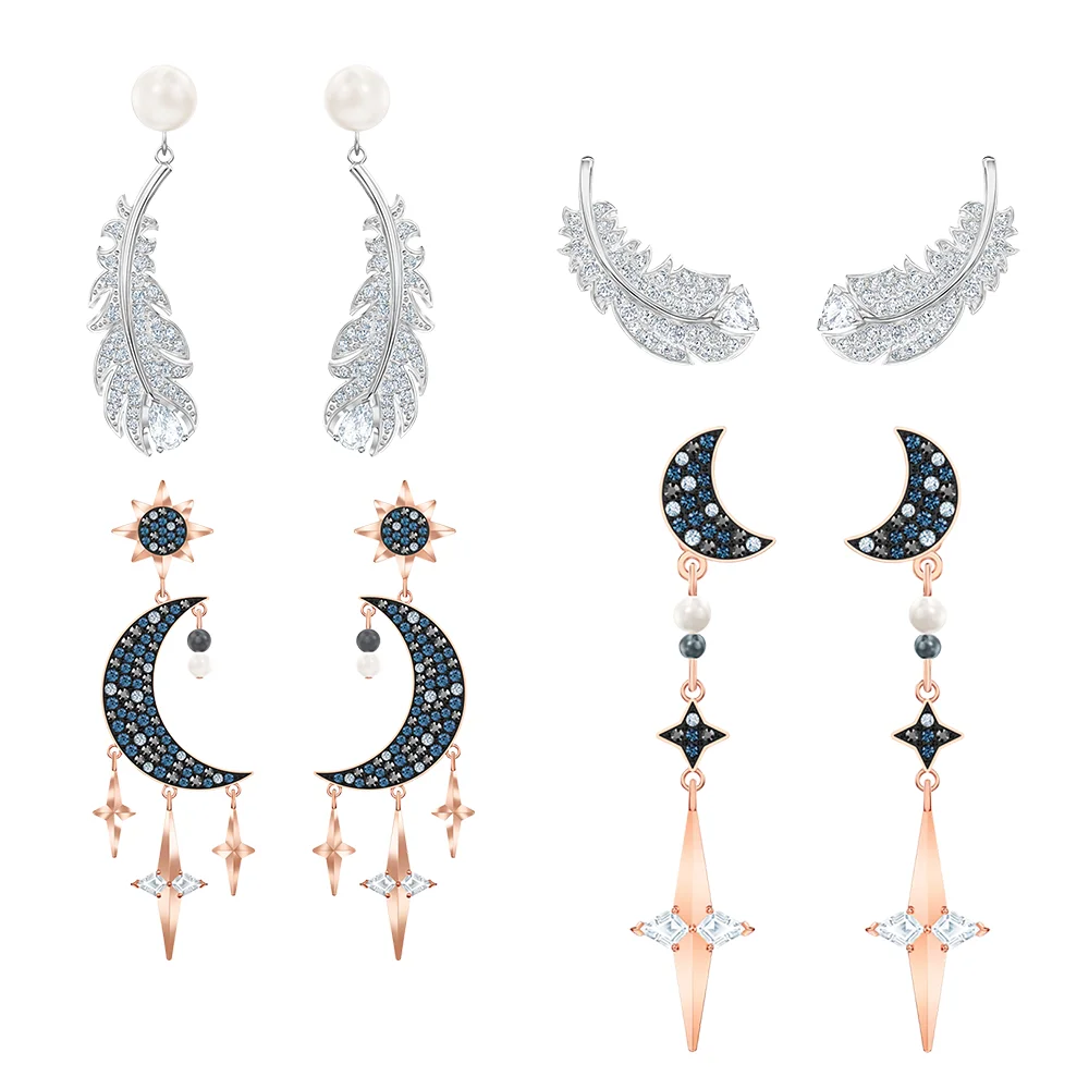 S&S Upscale Fashion Earrings, Luxury Minimalist Design, Matches Well with Formal Dresses and Outfits