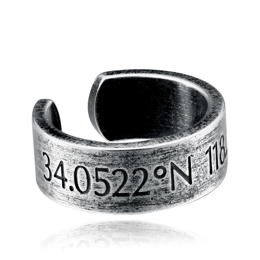 NEWLiFE VIKING Journey Pulse Stainless Steel Ring