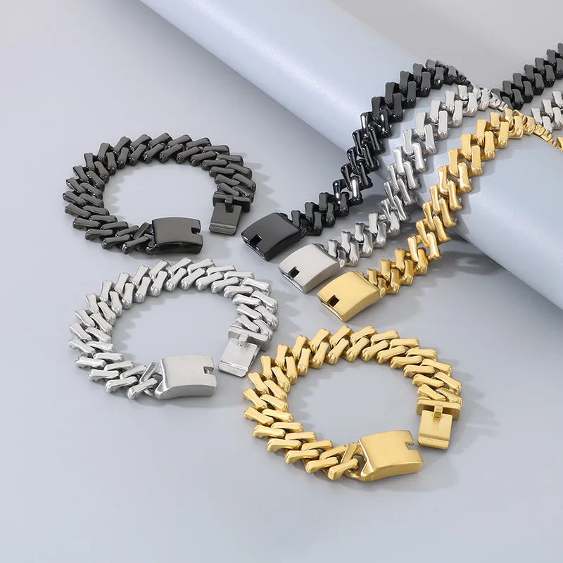 NEWLiFE BiG-BOSS 20mm Necklace in 18K Gold for Men & Women | Designer Hip-Hop Jewellery