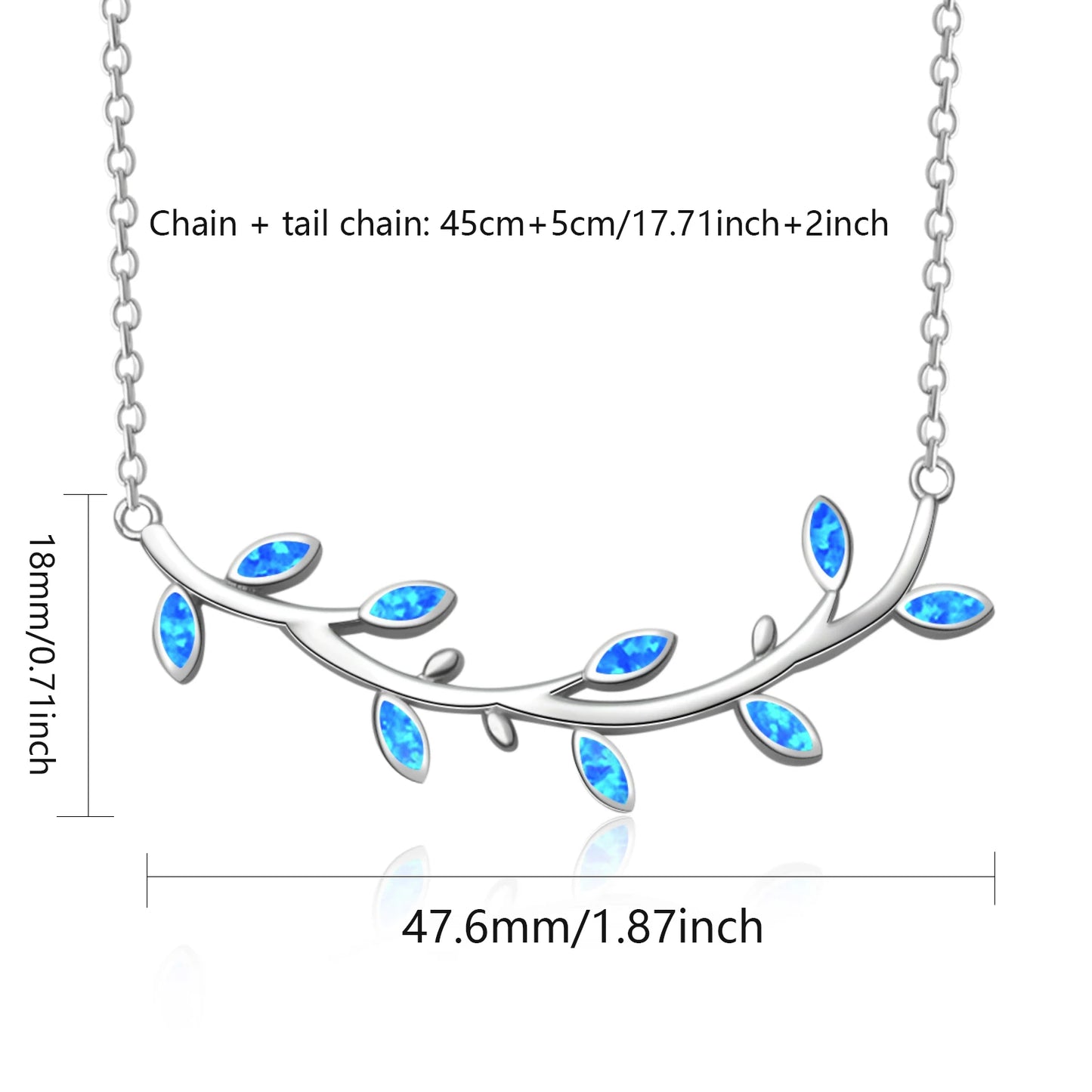TikTok INS Wind Hawaii Beach Explosion Opal Heart Shape Leaves Vintage Copper Box Necklace Women's Wholesale Party Inlaid Charms