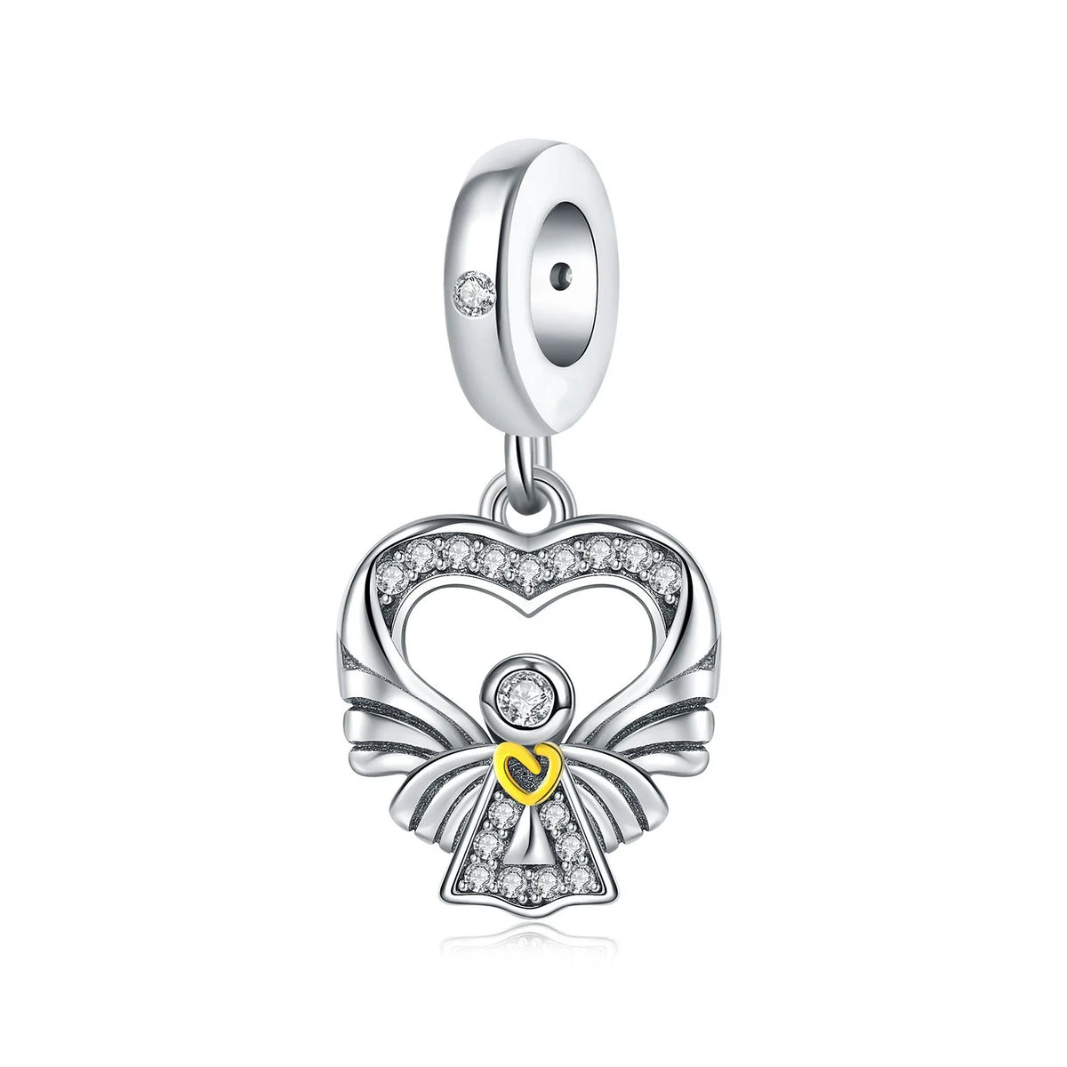 S&S Love-Themed Charm Pendant Collection | Silver Plated Alloy | 16 Designs | Bracelet & Necklace Charms | S&S Collection