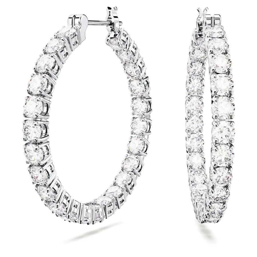 XOTICA Austrian Matrix Tennis Series High-Quality Round Crystal Jewelry Set, Jewelry