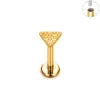 ASTM F136 Titanium 16G Various Styles Ear Nose Studs Labret Lip Earrings Cartilage Tragus Helix Lobe PVD Plated Piercing Jewelry
