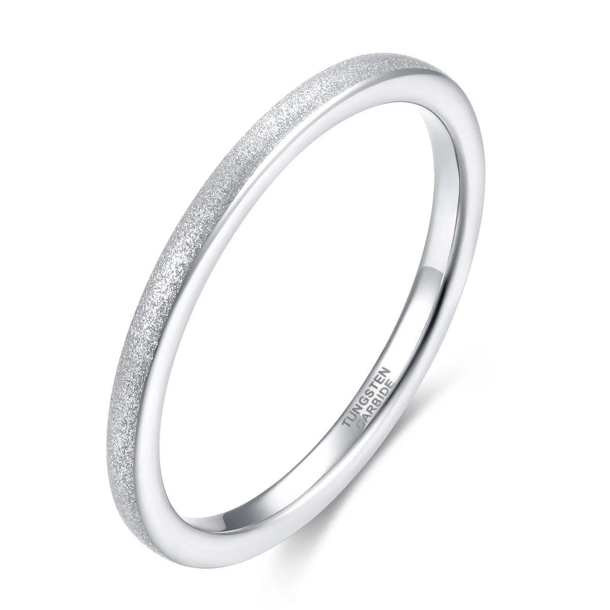 NEWLiFE REBEL District Frame Tungsten Ring