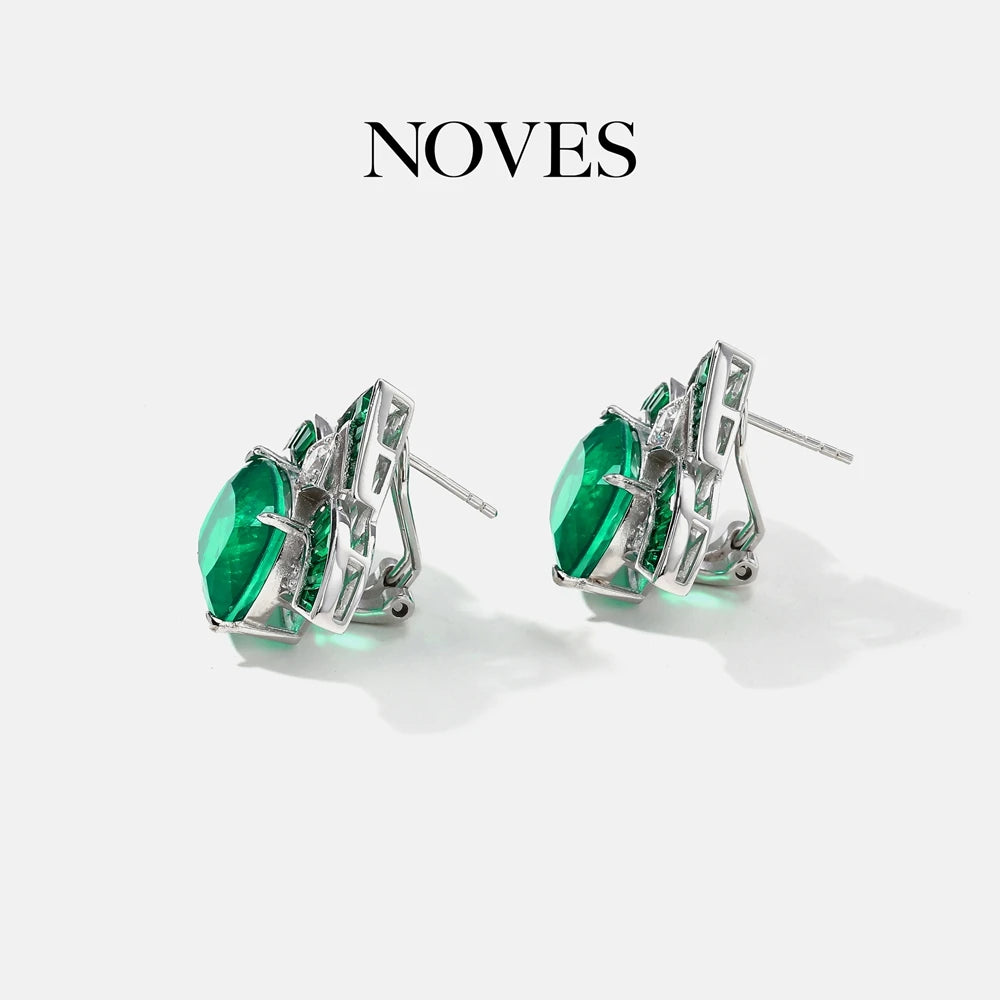MUSHAN Jewelry Factory S925 Sterling Silver Stud Earrings Are Light Luxury and High End Elegant Accessory
