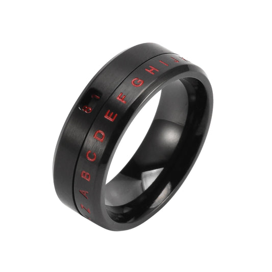 NEWLiFE REBEL Westward Arc Ring in Stainless Steel