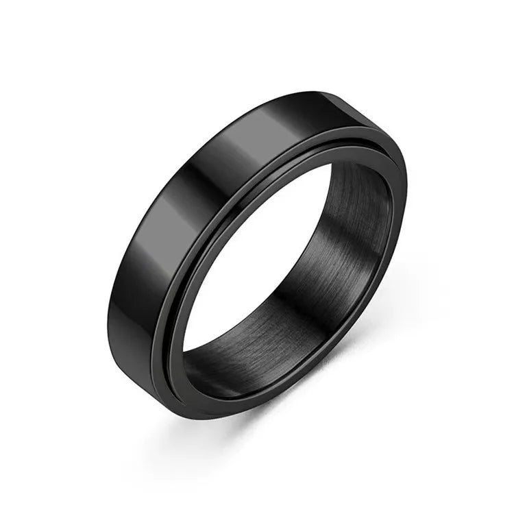 Modern Three-color Titanium Plated Tungsten Couple Wedding Ring for Men and Women-Engagement & Anniversary Gift