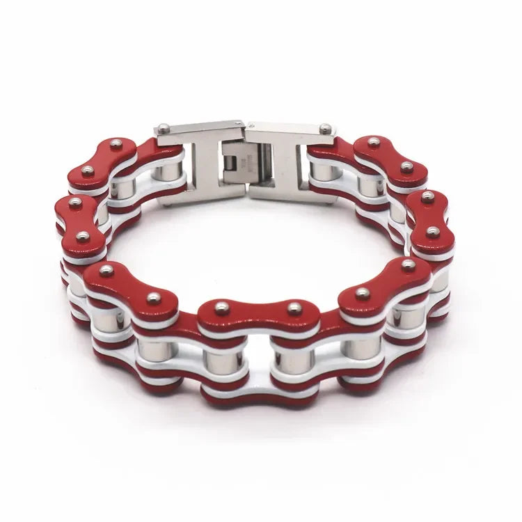 NEWLiFE REBEL BIKE chain Bracelet-Stainless Steel -16 colours