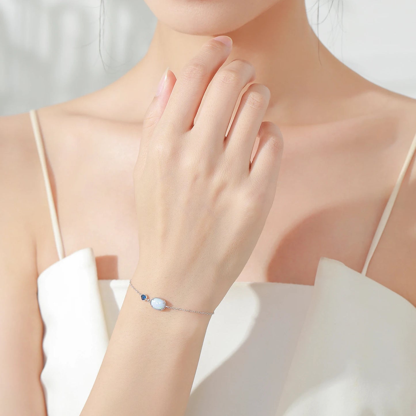 Ailmay Luxury 925 Sterling Silver Jewelry Set the Perfect Gift for Women's Holiday or Anniversary