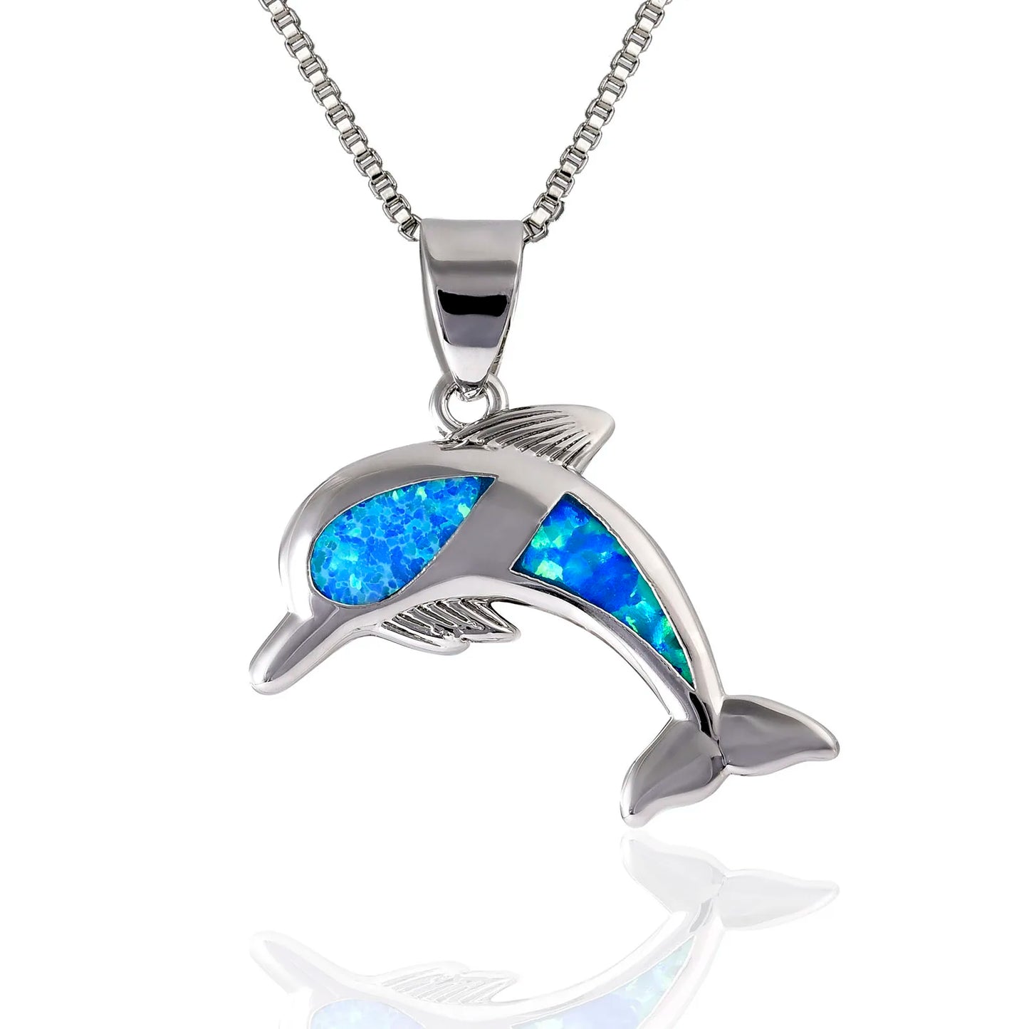 Tiktok Ins Fashionable Sporty Brass Copper Alloy Animal Shape Opal Pendant Necklace for Party