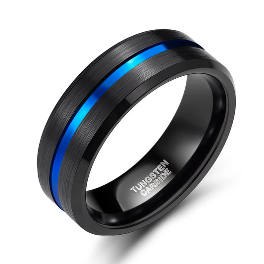 NEWLiFE REBEL Motive Loop 8mm Ring in Tungsten