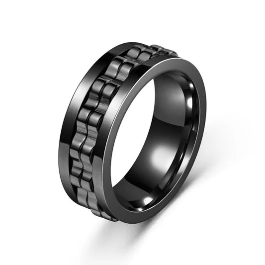 NEWLiFE REBEL Dusk Frame Stainless Steel Ring