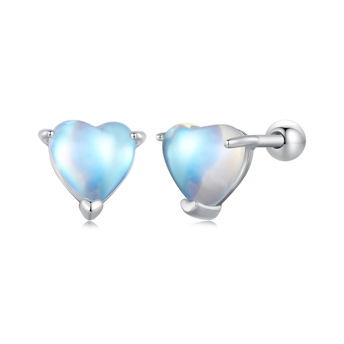 S&S 925 Silver CZ Stud & Clip-on Earrings | Micro-Set Zirconia | Platinum-Plated | Multi-Style