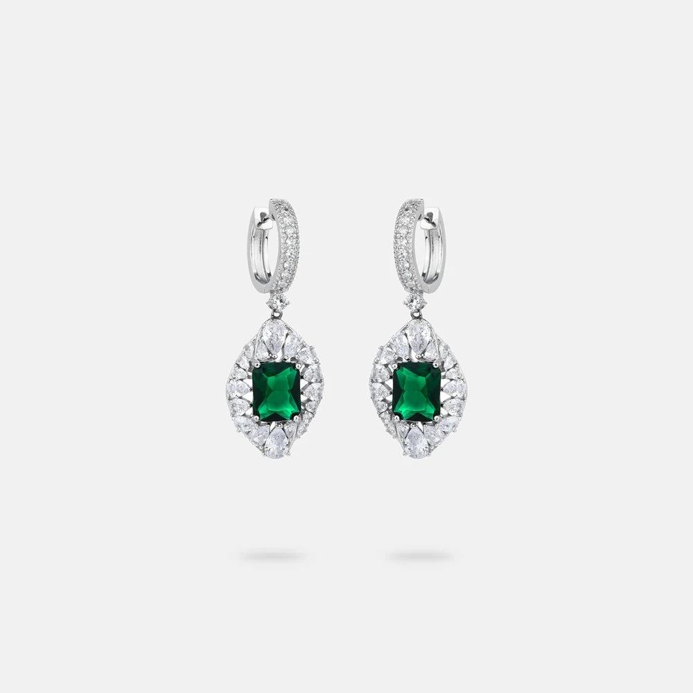 MUSHAN Jewelry Factory Pure Silver Stud Earrings With High End Feel Electroplated Gold High Carbon Diamond Jewelry