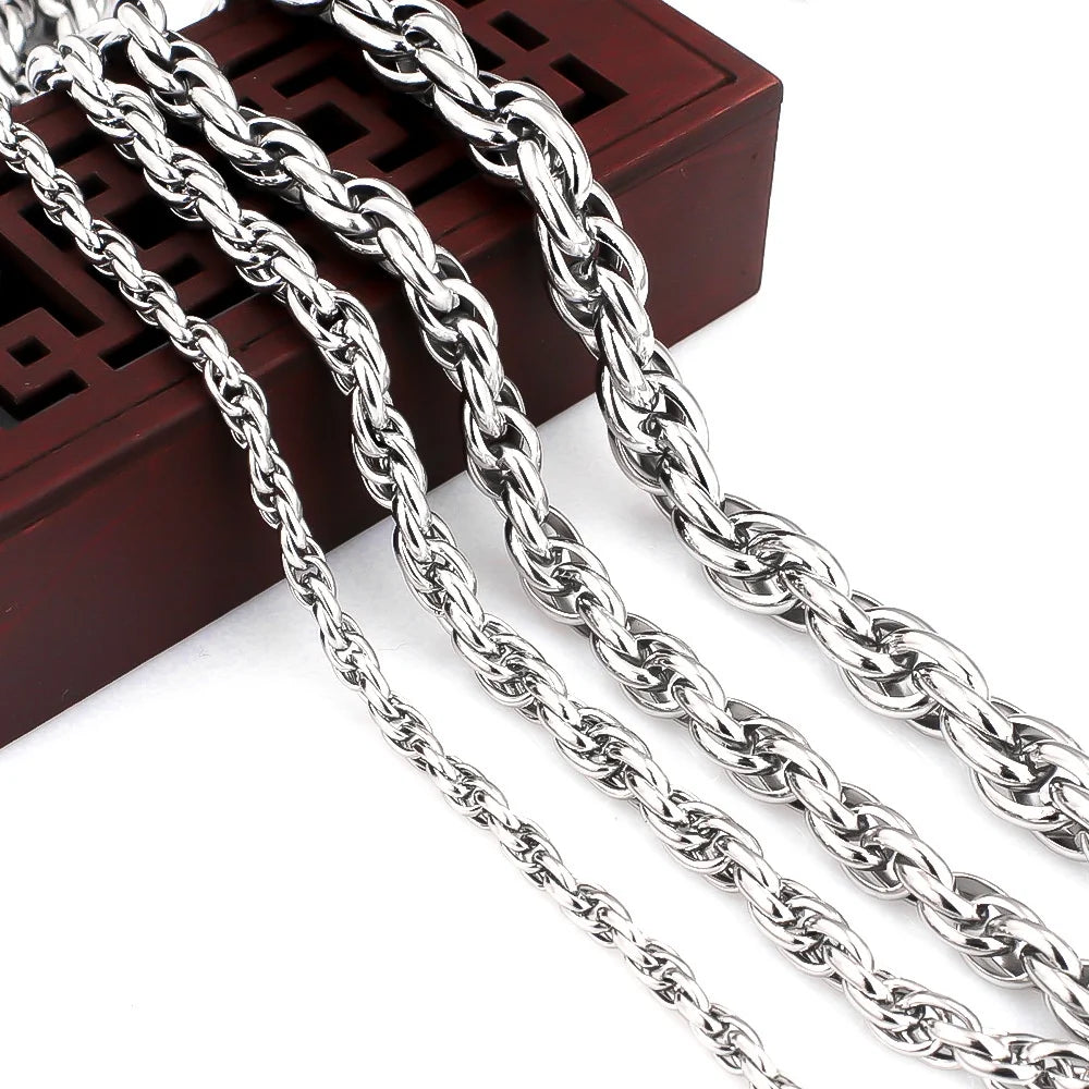 NEWLiFE REBEL Skyline Rhythm Stainless Steel Necklace